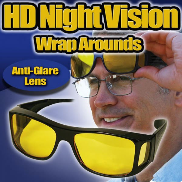Gafas hd vision wrap arounds 2x1