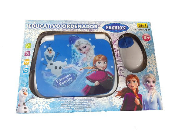 Computador didáctico personajes