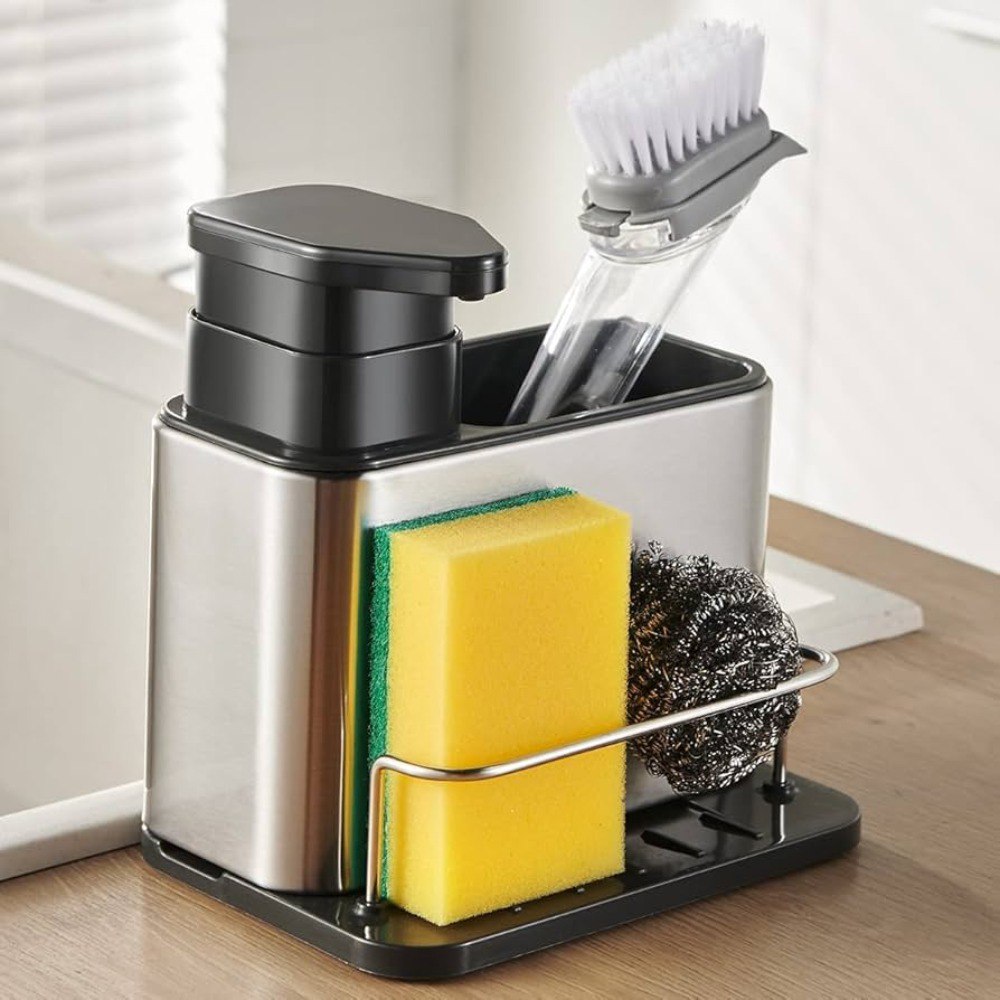 Dispensador De Jabon Liquido Escurridor