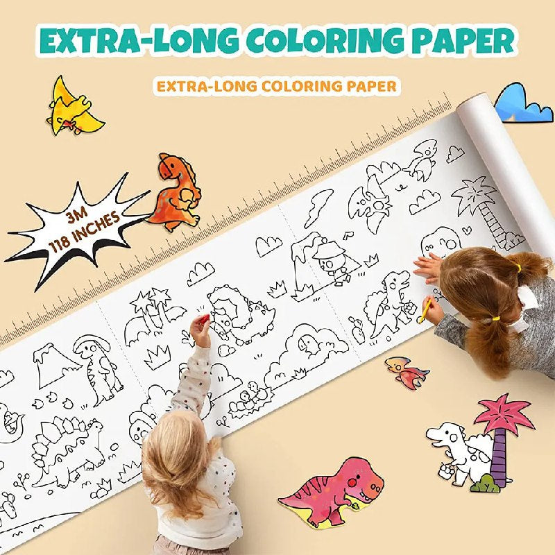 Set arte + rollo de papel