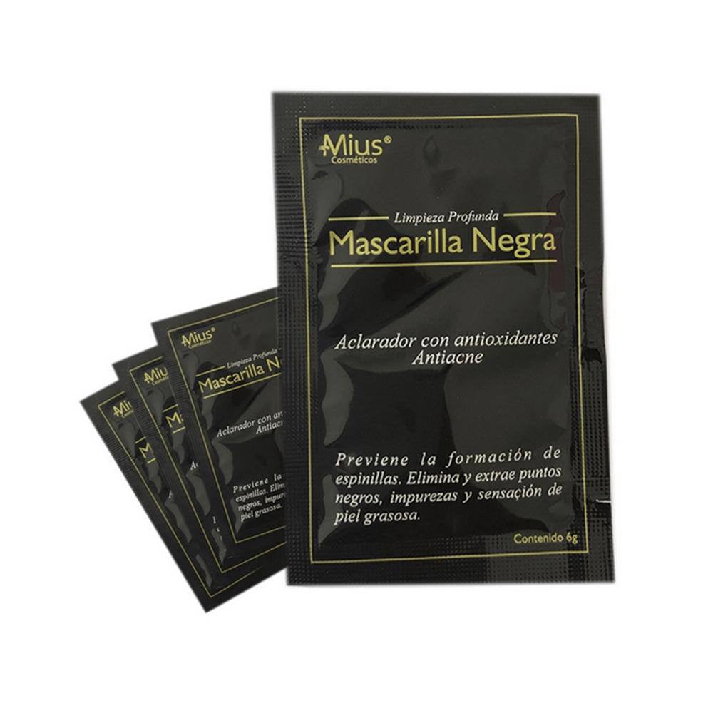 Mascarilla Facial De punto negro