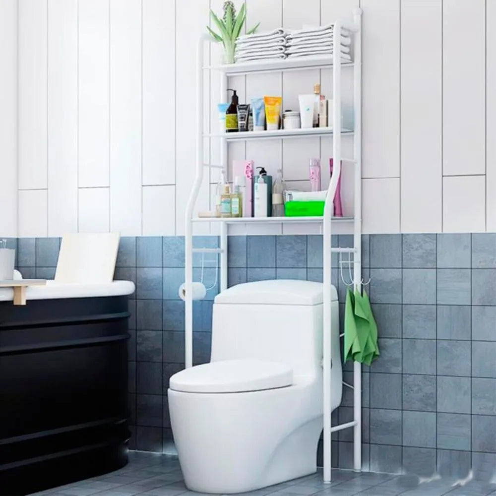 Estante de baño inodoro