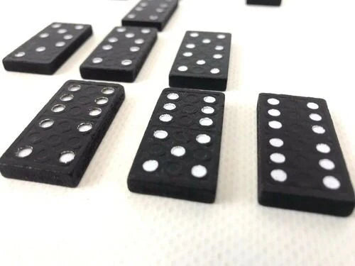 Mini Domino De Madera 28 Fichas