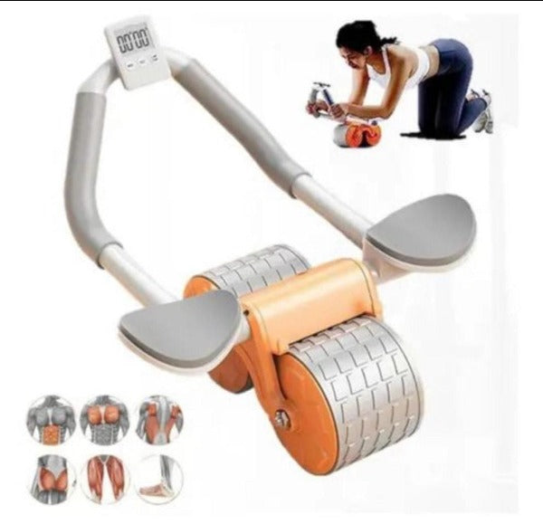 Rueda abdominal con soporte