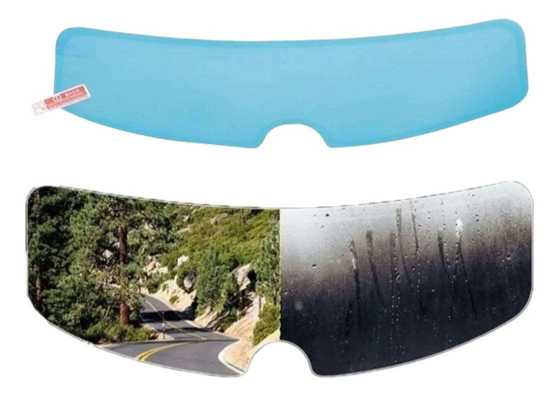 Película Antiempañante Visor Casco x 2un