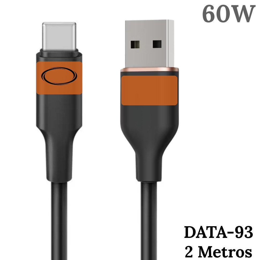 Cable Usb A Tipo C 2 Metros 60W Data-93