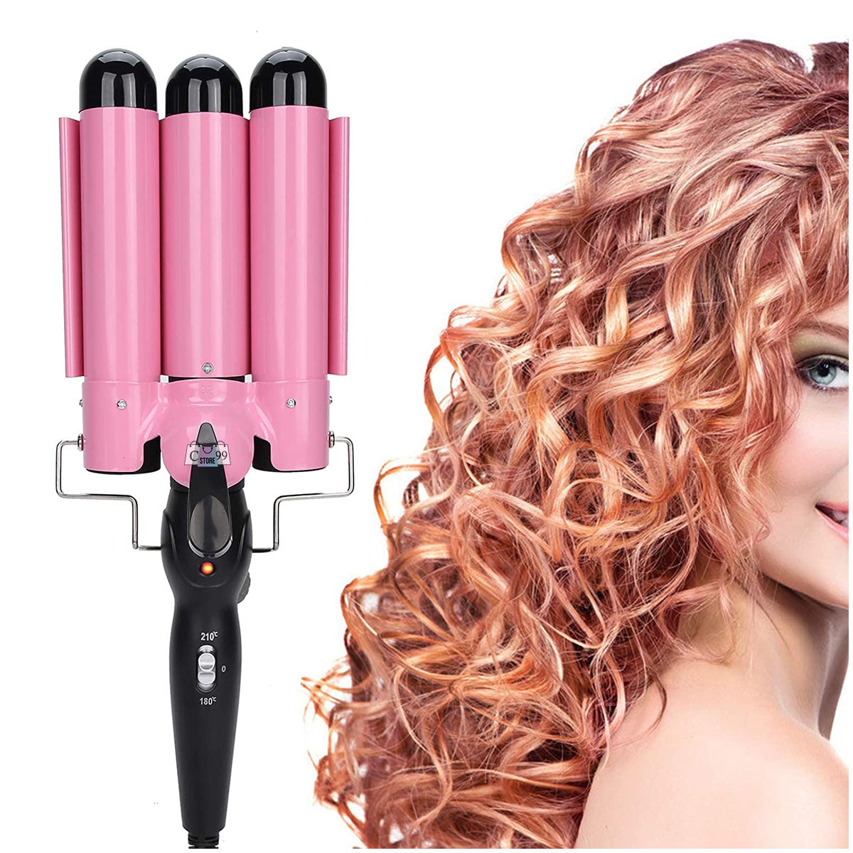 Encrespadora Ondas De Sirena Rizadora