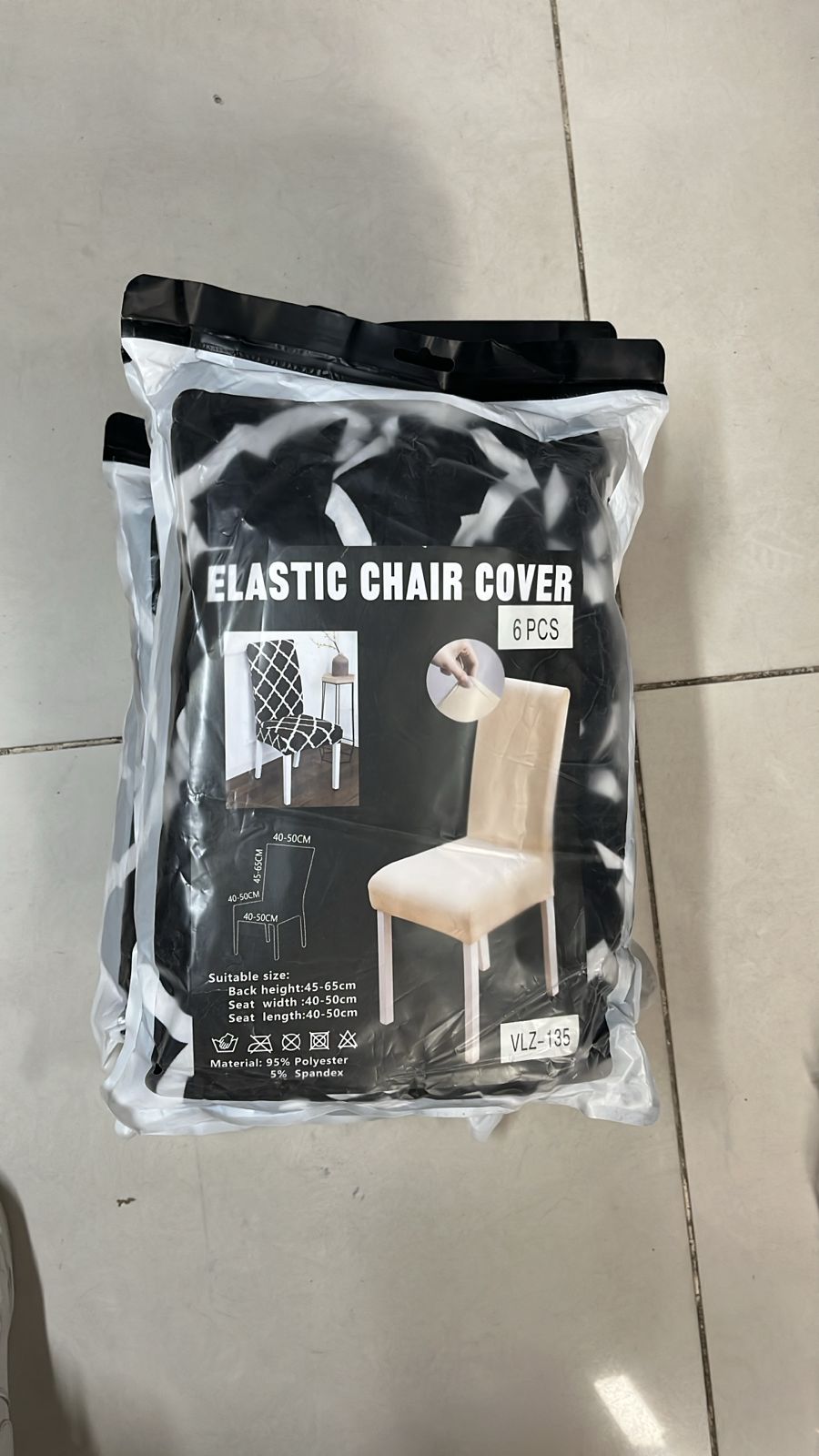 Cubre silla comedor 1 puesto