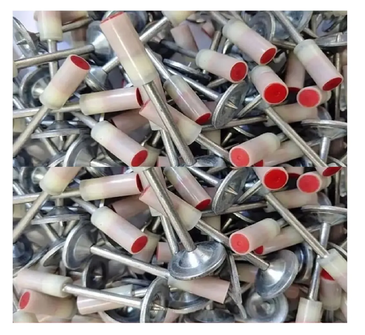 Pistola REMACHADORA con clavos