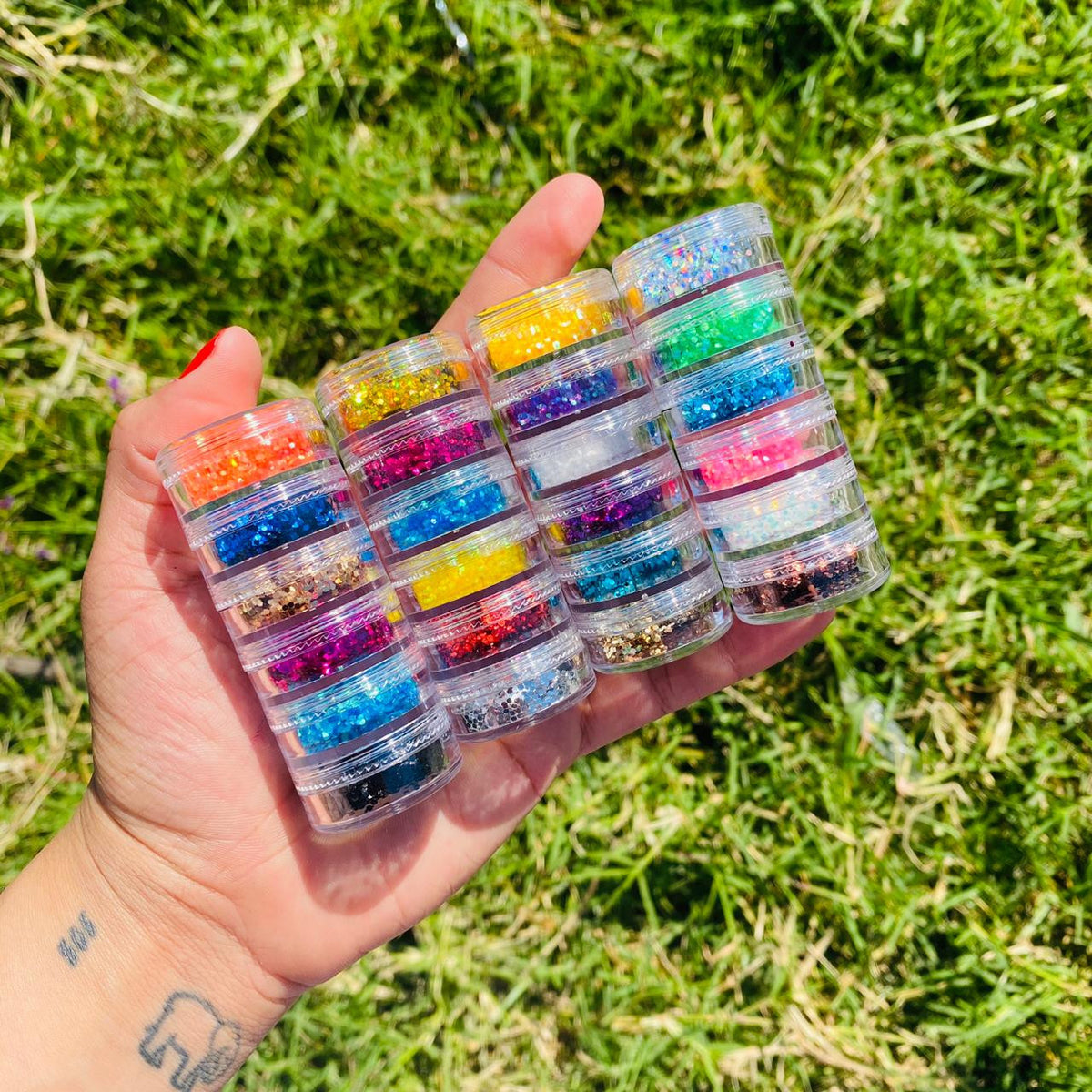 Torre de Glitter x6