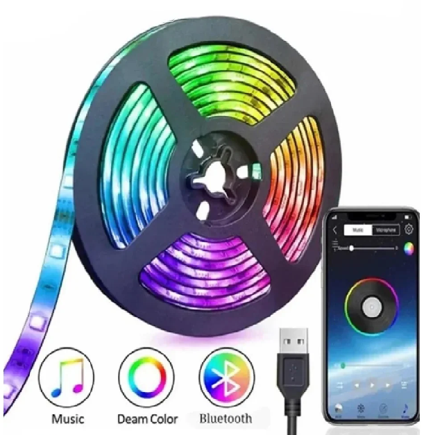Cinta led bluetooth 5m