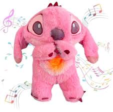 Peluche stitch respira
