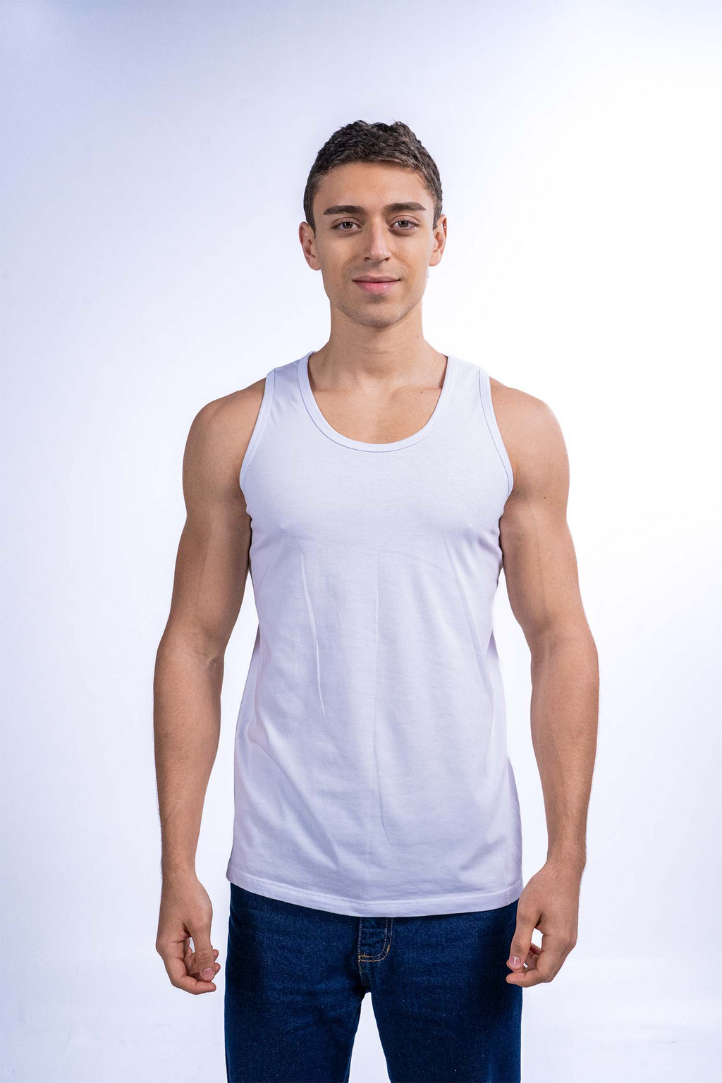 Camiseta esqueleto duo blanco peinado