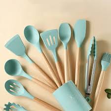 Set de utensilios de cocina x 12 piezas