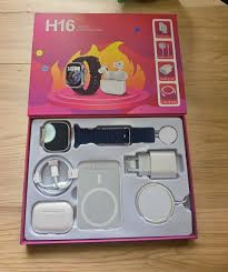 Reloj, air pods, cubo, cable, bateriа in