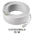Cable Lan De Internet Cat6e 15 m