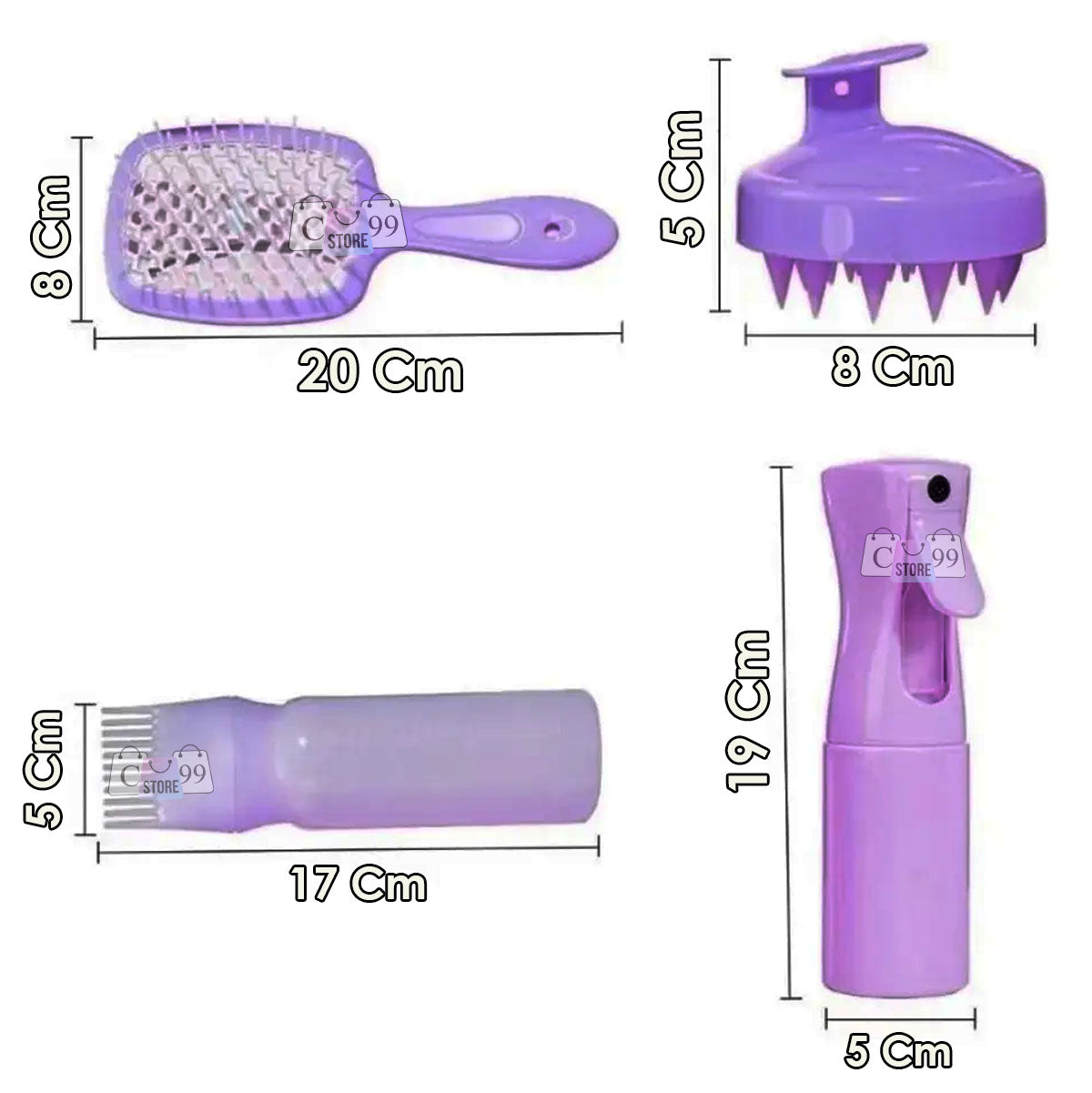 Kit Para El Cuidado y Lavado Del Cabello