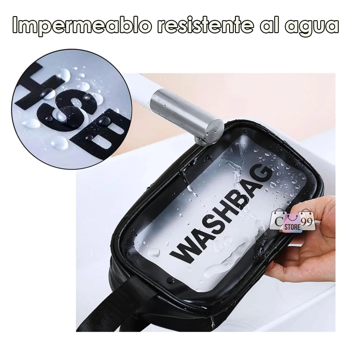 Cosmetiquera y Organizador Neceser SetX3