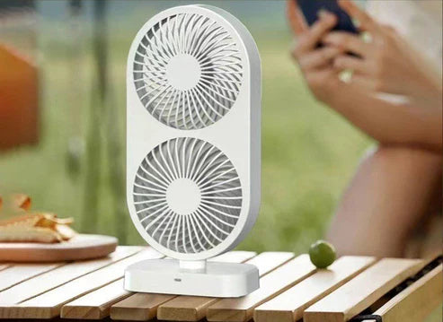 Ventilador de torre con 2 cabezales