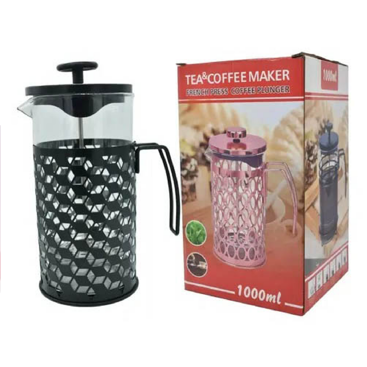 French Press 1000ml – Cafetera y Tetera