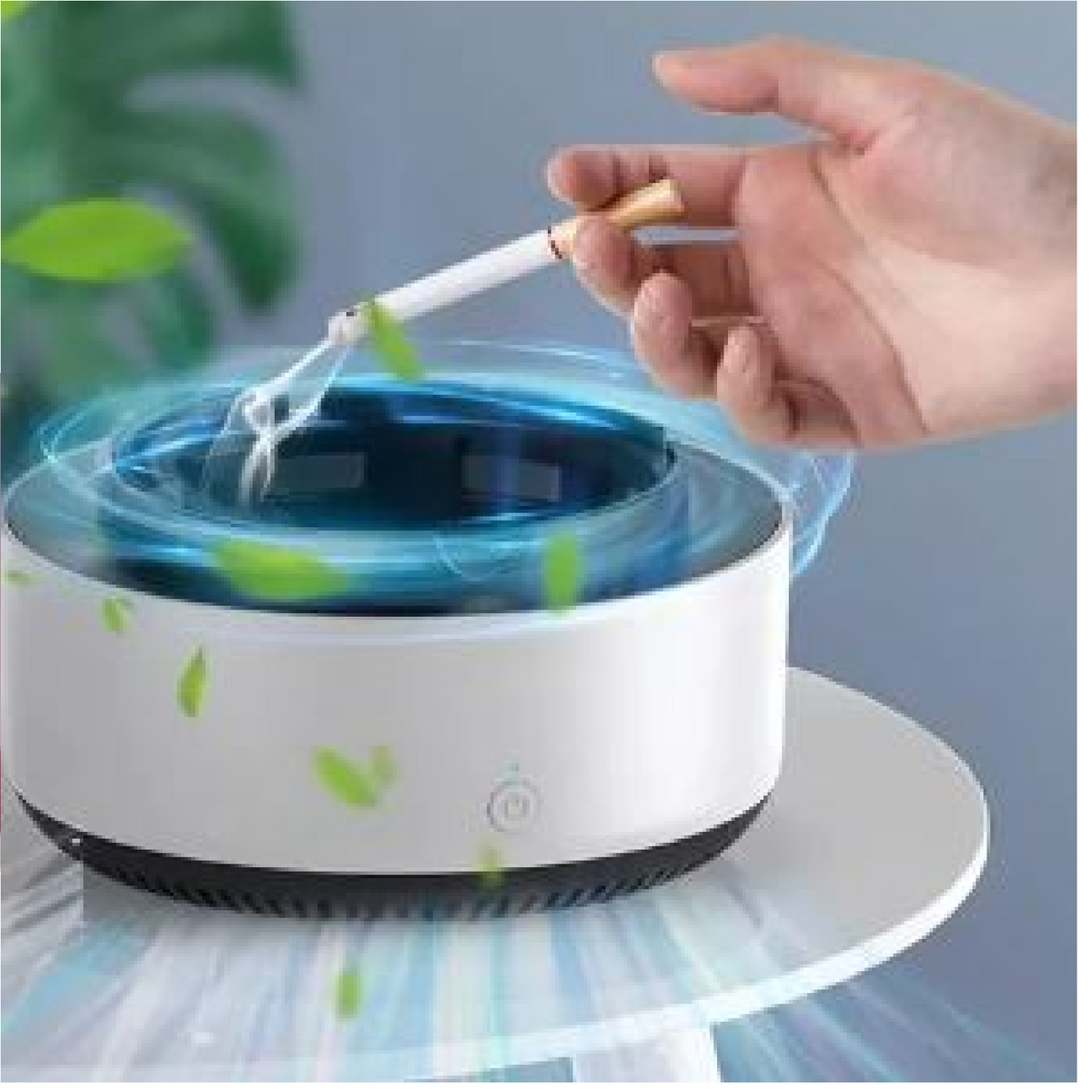 Cenicero Eléctrico Purificador de Aire