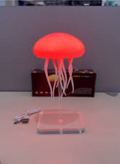 Lampara Medusa Roja