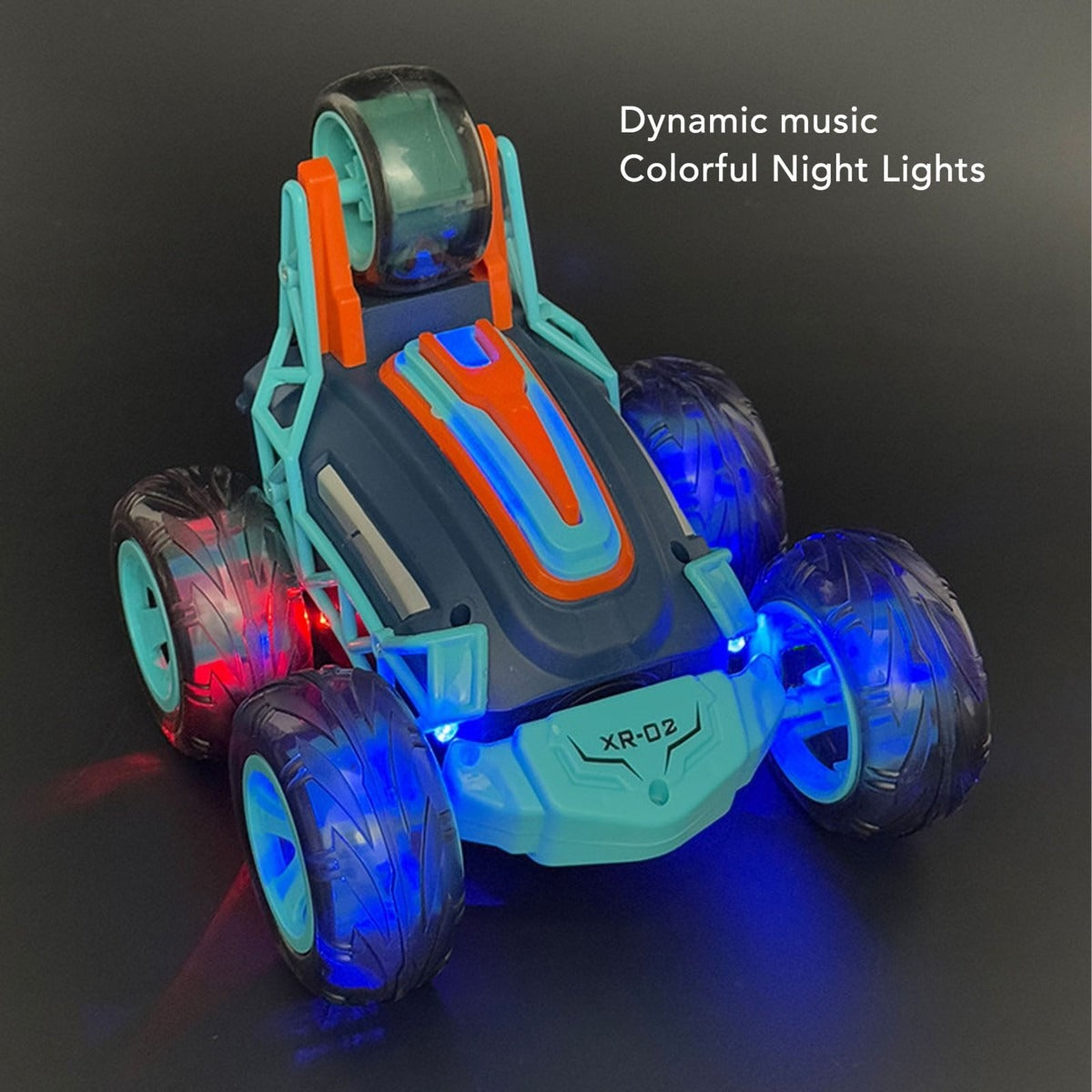 Carro Loco 360° con Luces LED