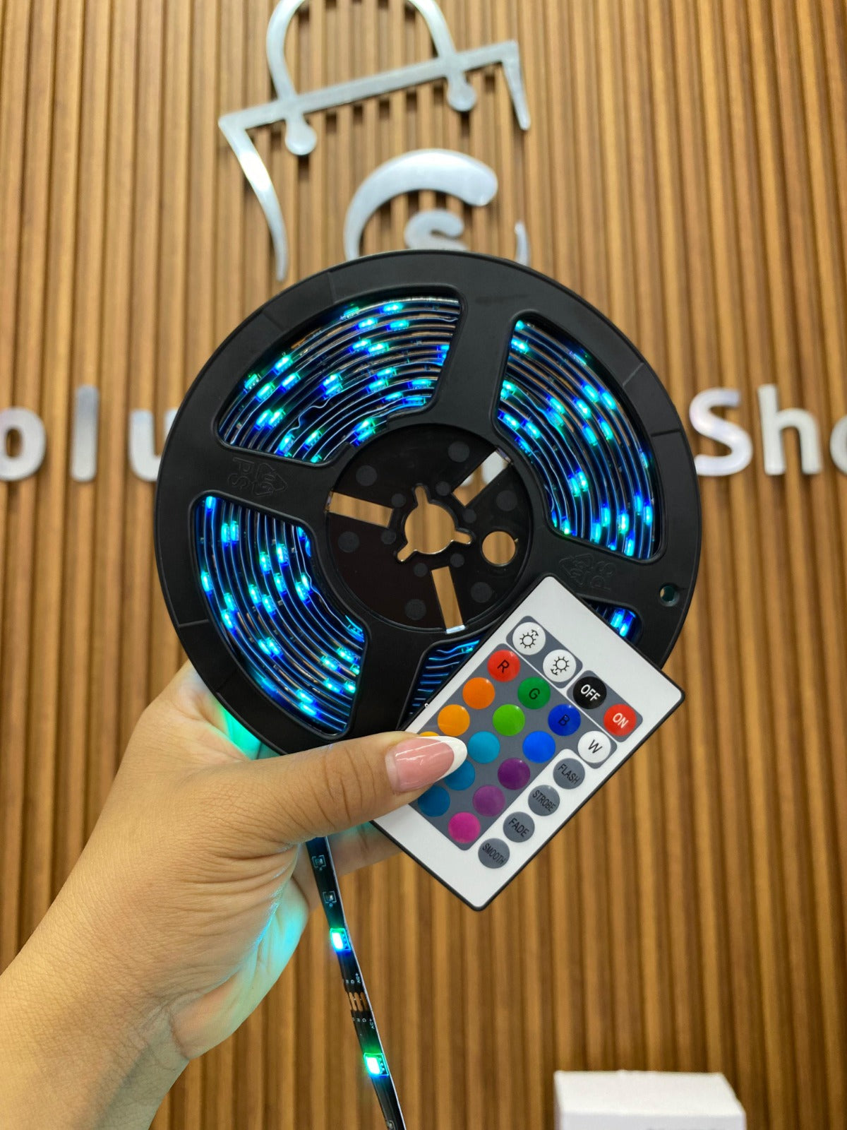 Tira LED RGB Bluetooth De 5M