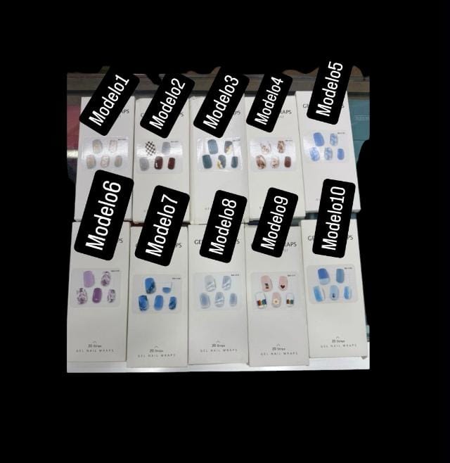 Stickers de uñas en gel