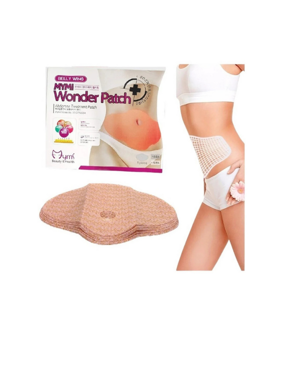 Combofaja+masajeador+parcheabdomen