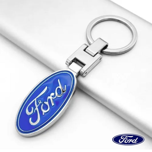 Llavero Carro Marca Ford Metálico