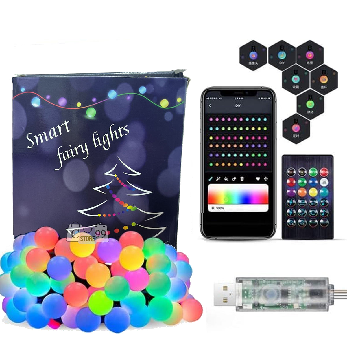 Luces De Burbuja Inteligente App