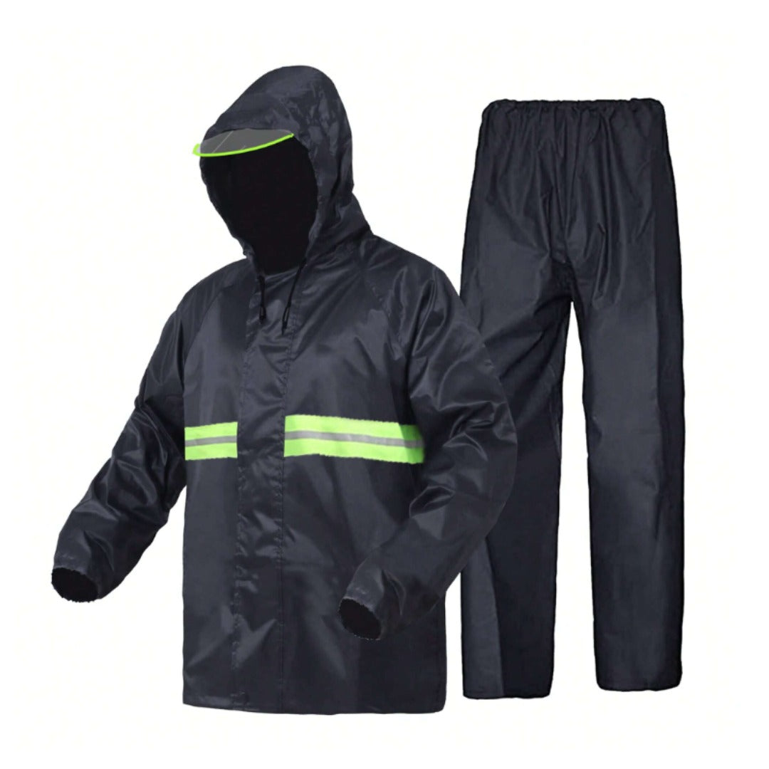 Traje Impermeable 2 Piezas Con Reflectiv