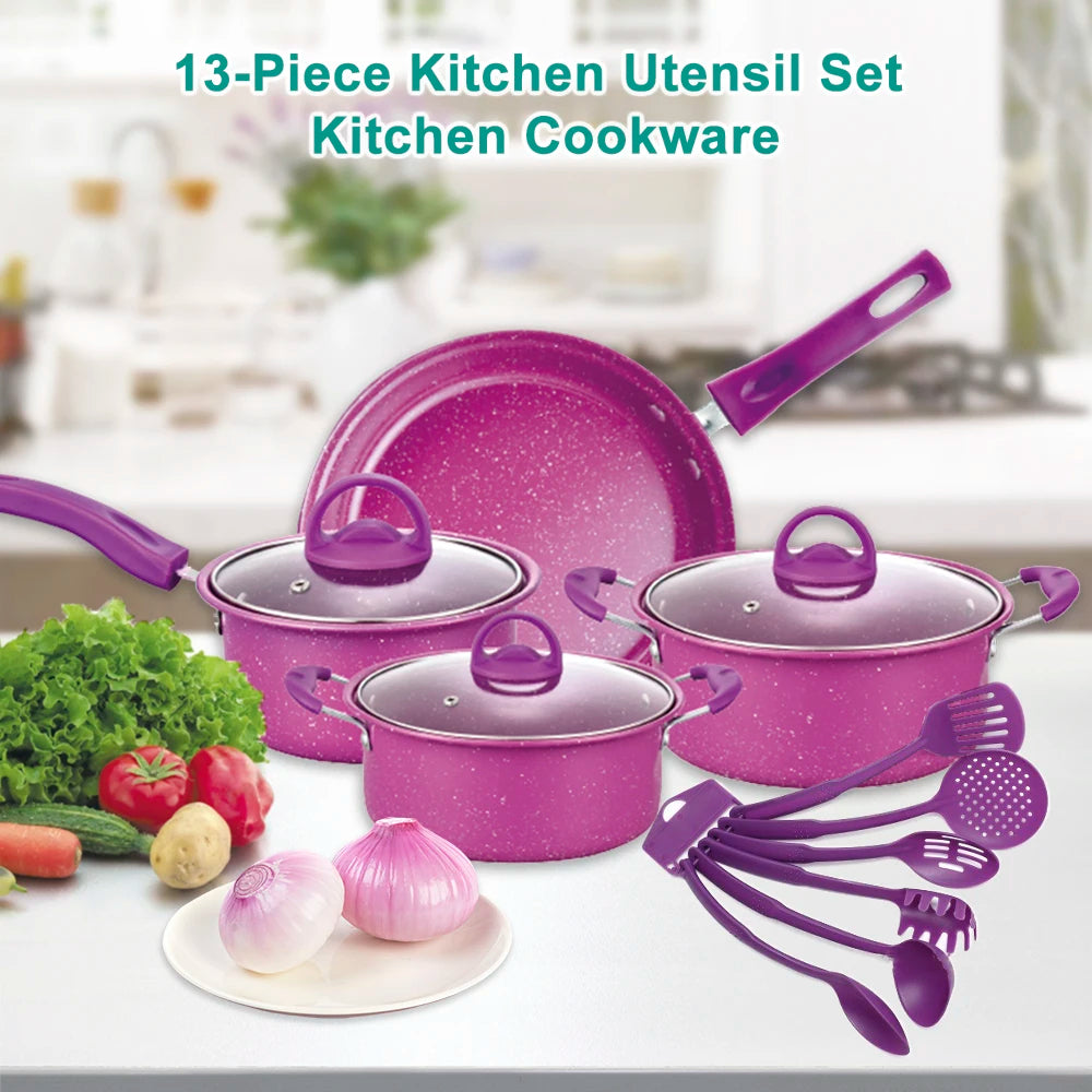 Set de ollas cocina 13 piezas tv-101