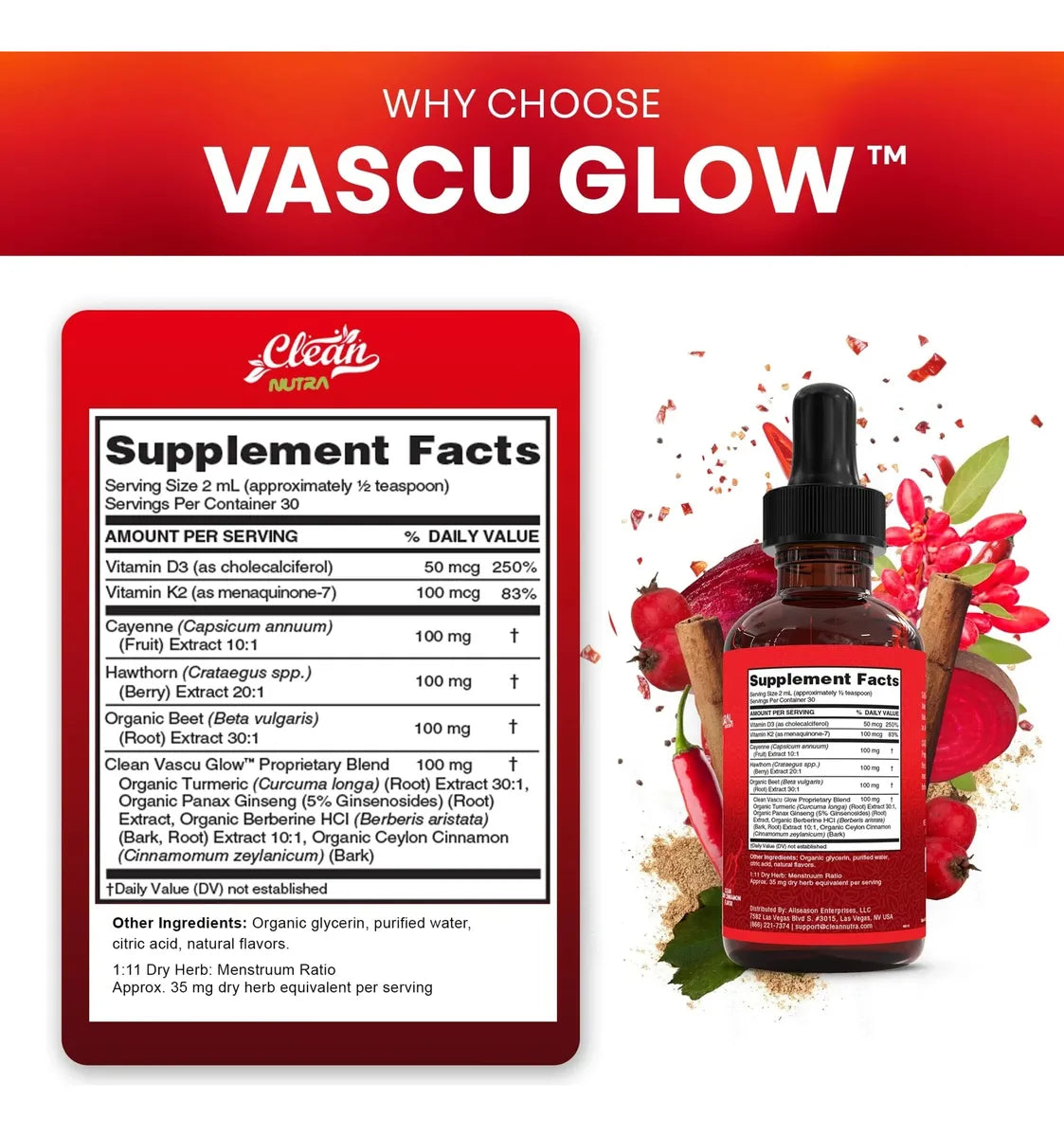 Vascu glow gotas