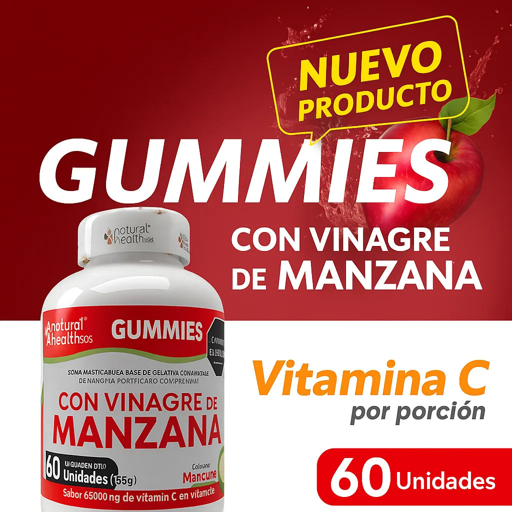 Gomitas vinagre de manzana