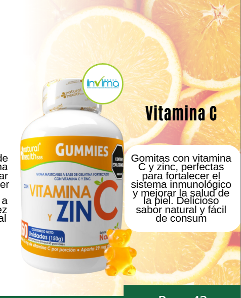 Gomitas vitamina c