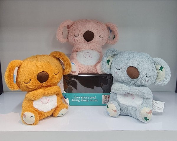 Muñeco peluche respira