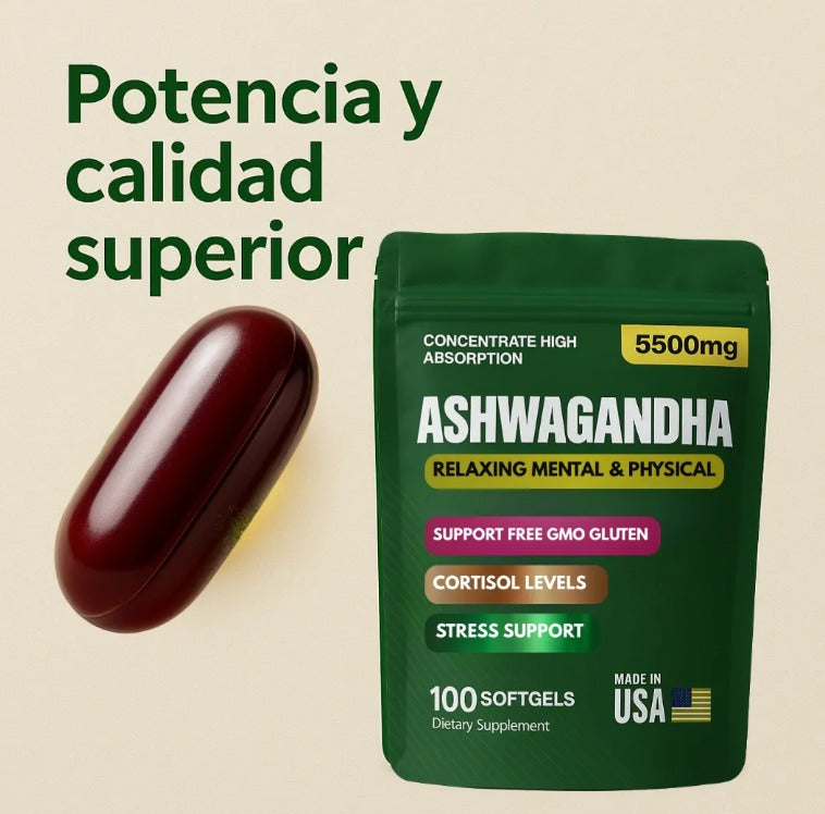 Ashwagandha relaxing mental & physical