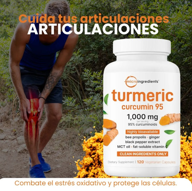Curcumin turmeric 120 capsulas