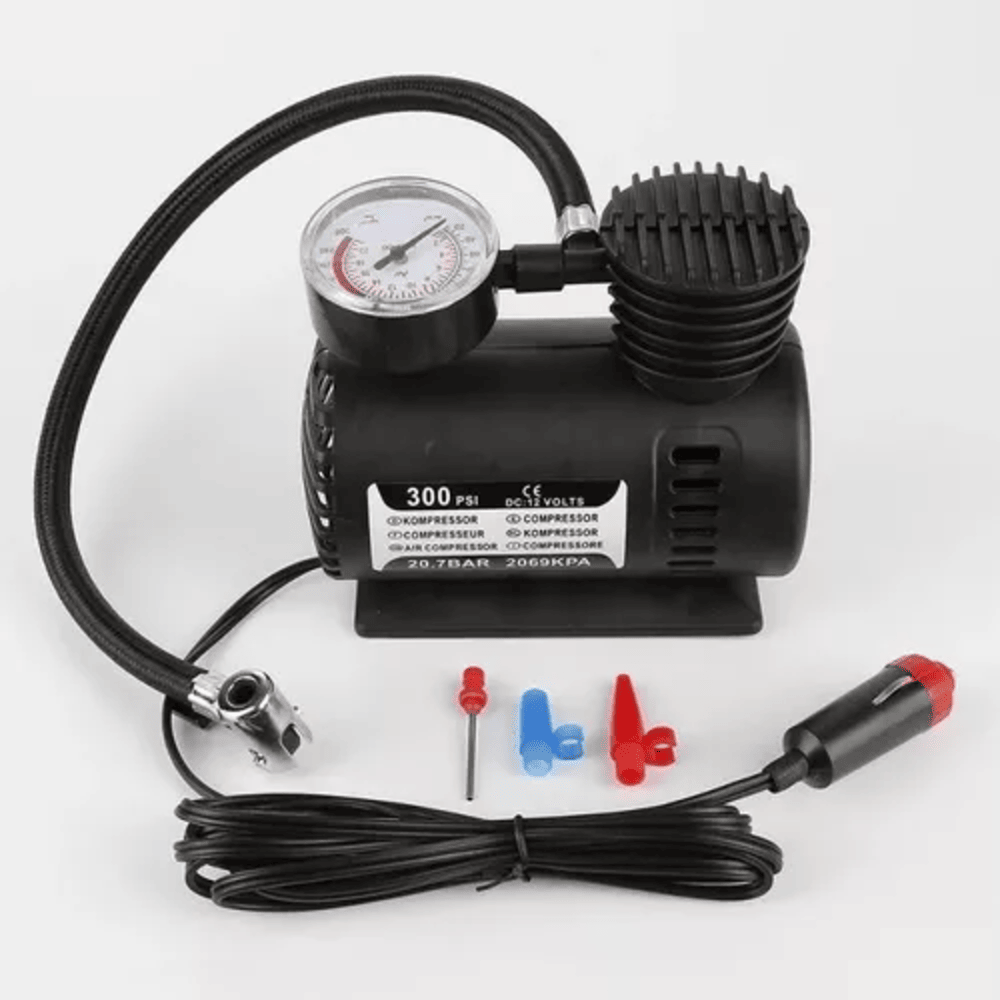 Mini Compresor Aire 12v combo x5