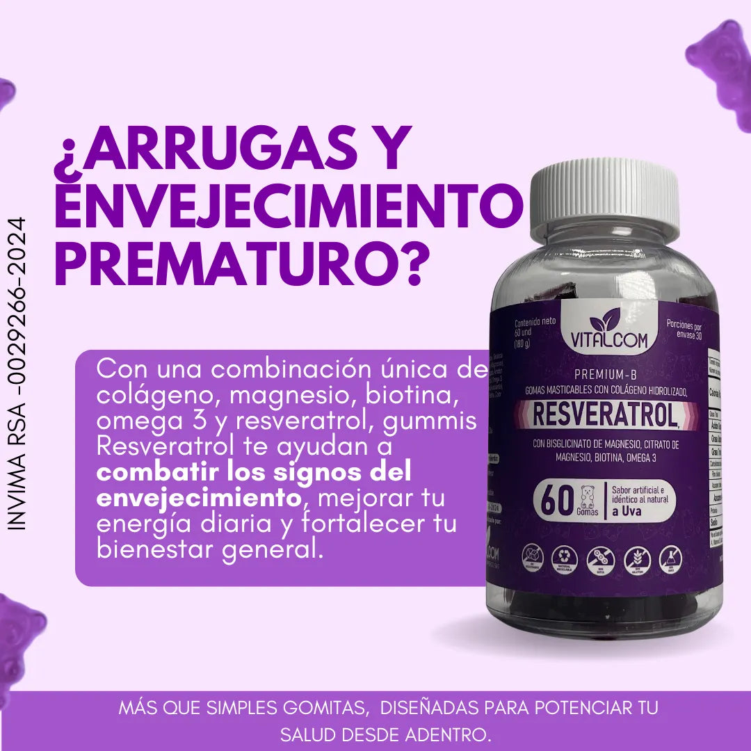 Revastrol gomas