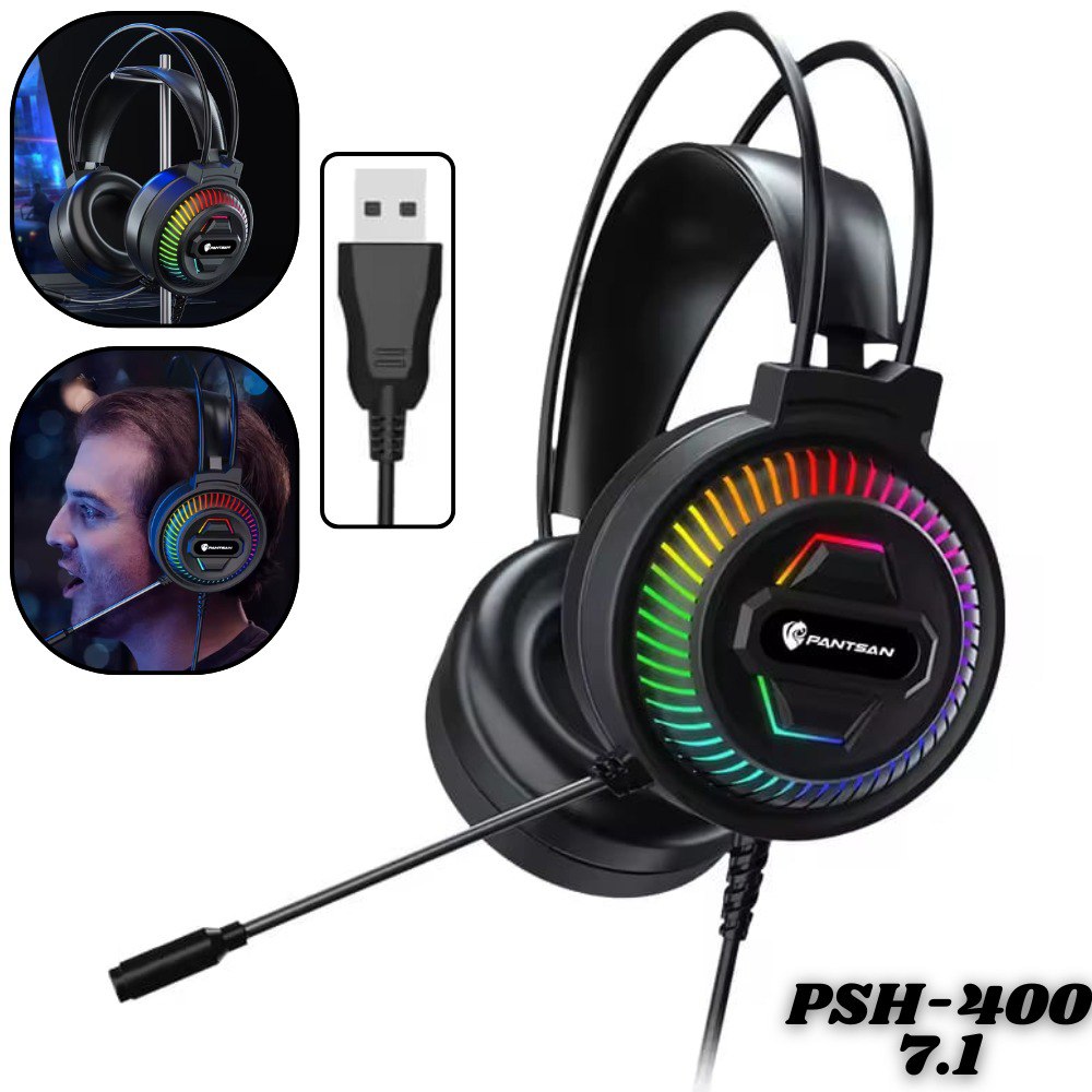 Diadema Alambrica Gamer PSH-400 7.1