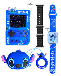 Consola 818+game boy+audífonos+reloj