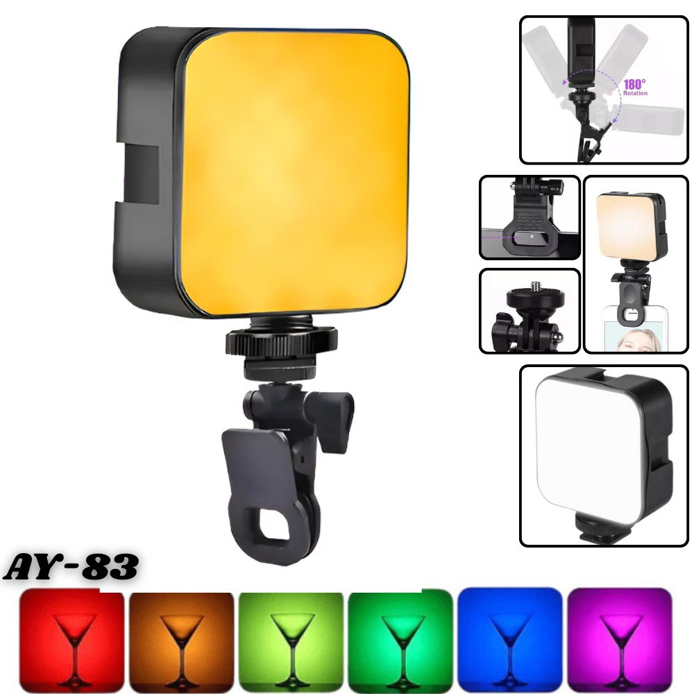 Lampara Luz Led De Fotografia Rgb AY-83