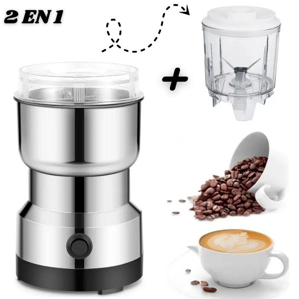 Molino De Cafe Electrico 2 Aspas 2 En 1