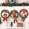Papá Noel Y Muñecos De puerta colgante