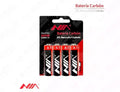 Pila Bateria Carbono Aa X4 Und Nia