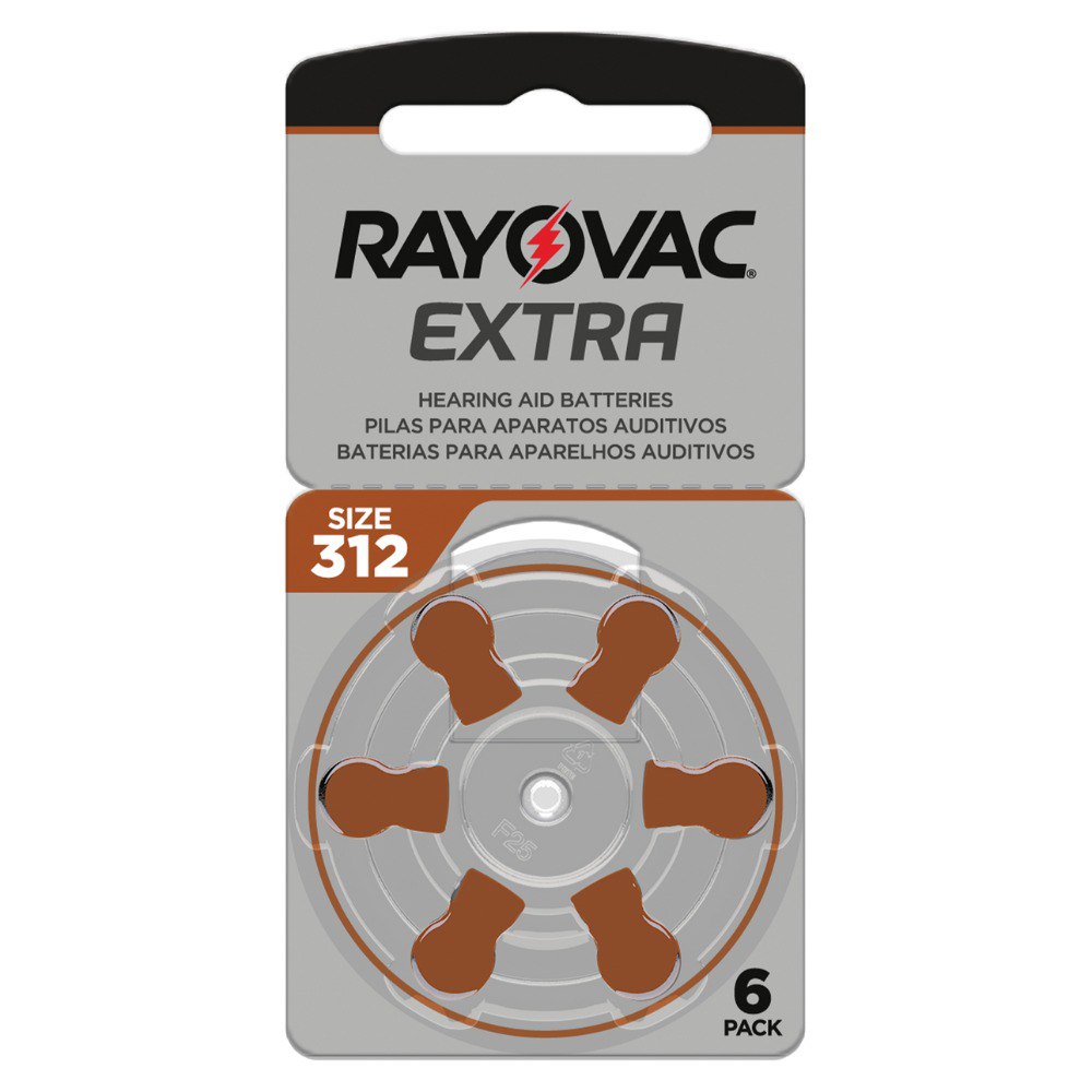 Bateria Auditiva Rayovac X6 Und