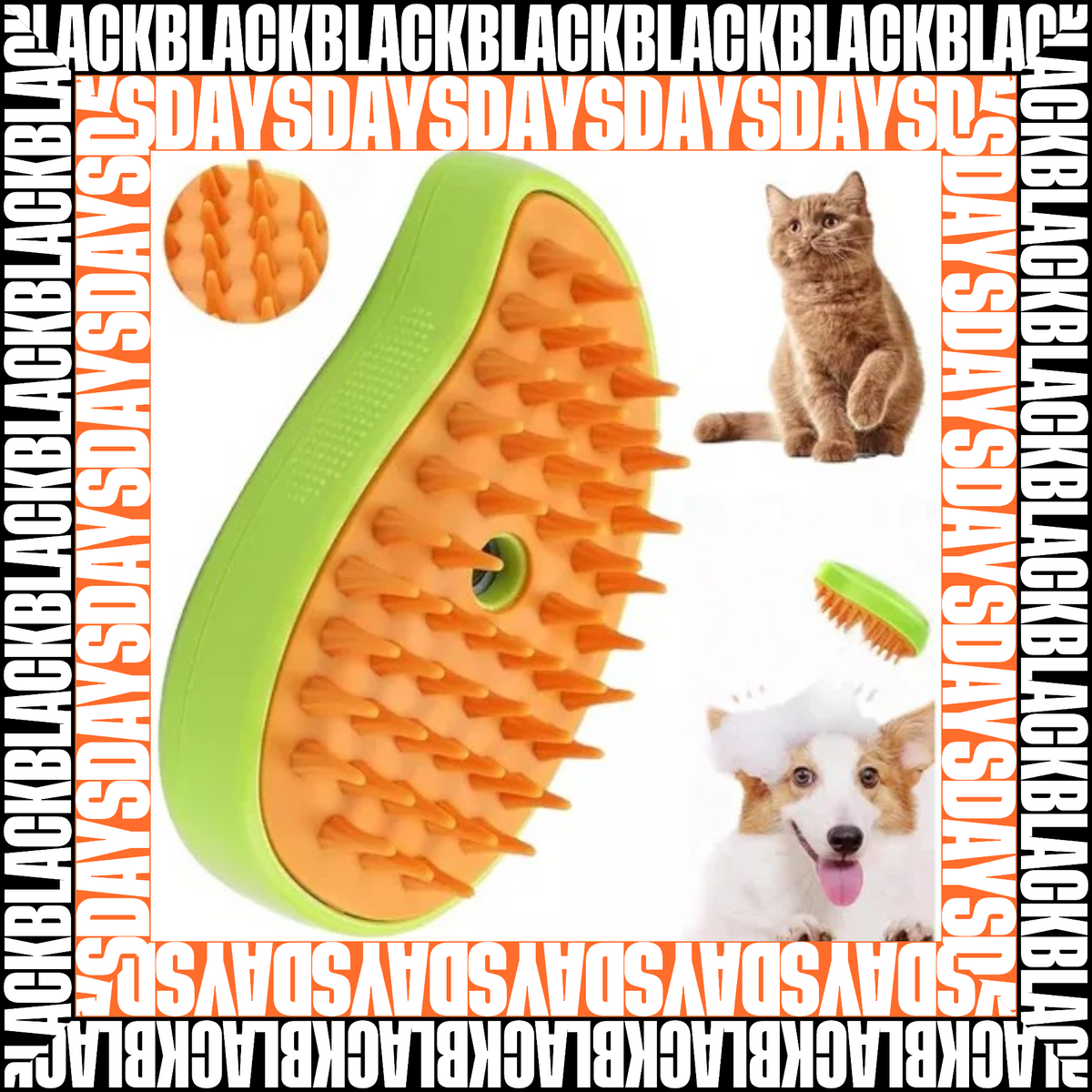 Cepillo Vapor Para mascotas Quita pelo